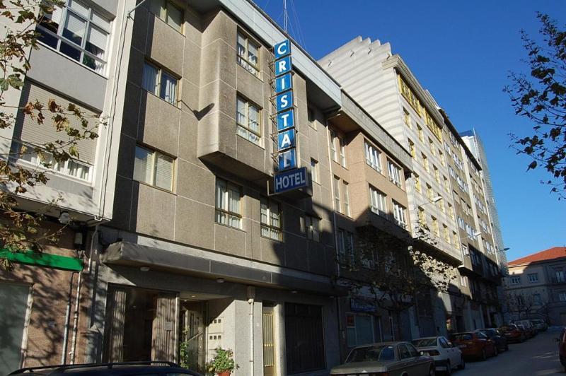 Hotel Cristal 1 A Coruna Bagian luar foto